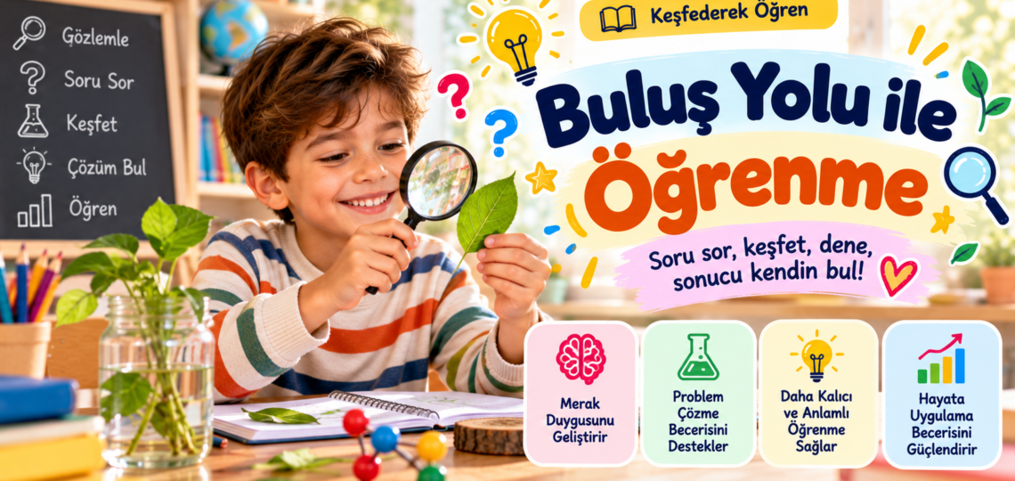 Buluş yoluyla öğrenme: ilkokul için 8 uygulama