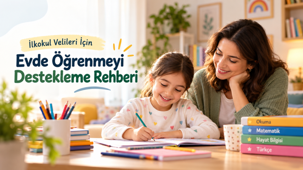 İlkokul Velileri İçin Evde Öğrenmeyi Destekleme Rehberi