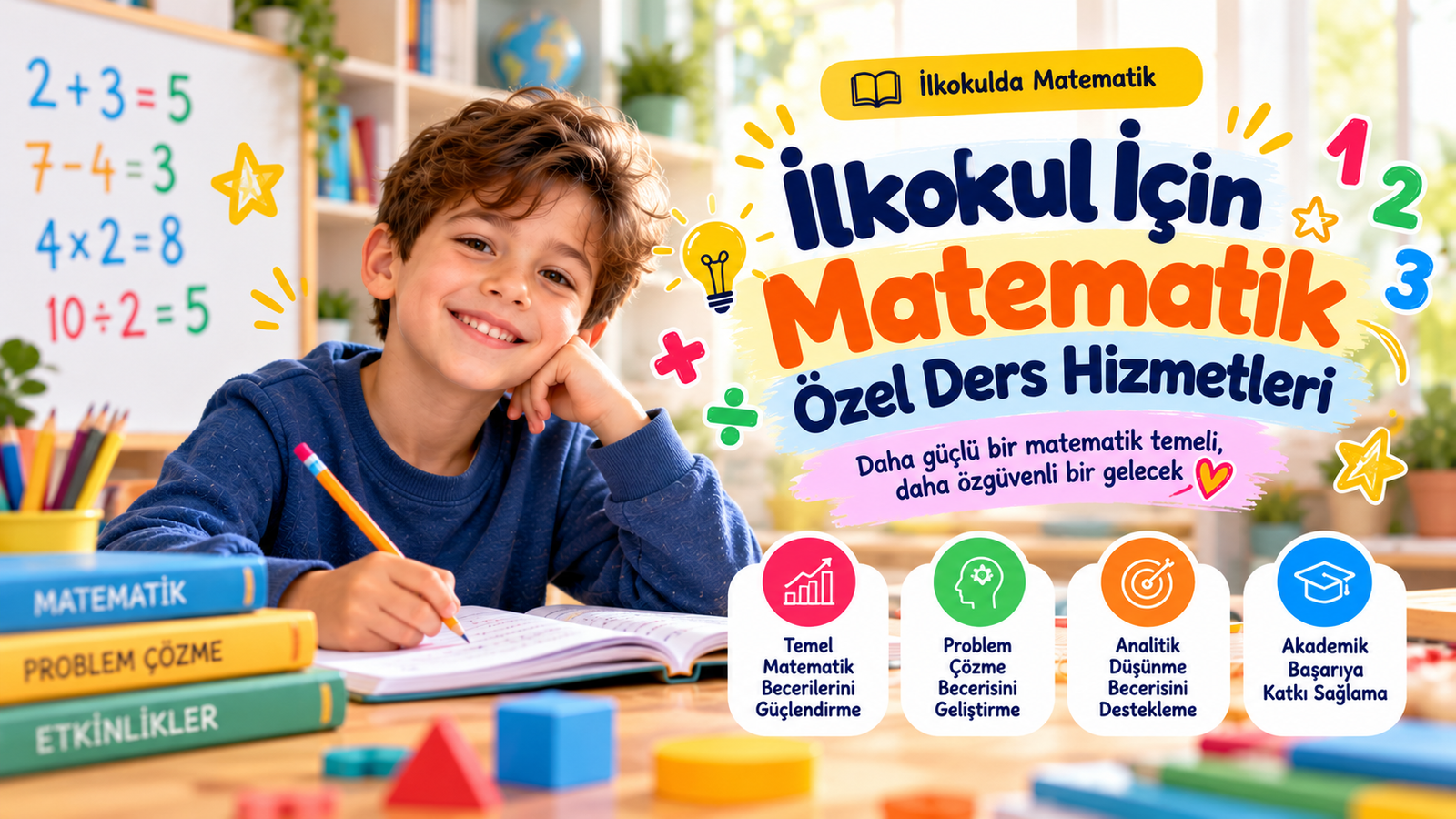 Tuzla İlkokul Matematik Özel Ders: 1–4. Sınıf Rehberi