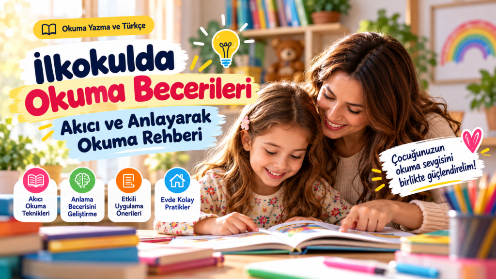 İlkokulda Okuma Becerileri: Akıcı ve Anlayarak Okuma Rehberi