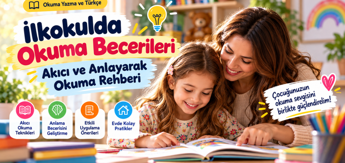 İlkokulda okuma becerileri: akıcı ve anlayarak okuma rehberi