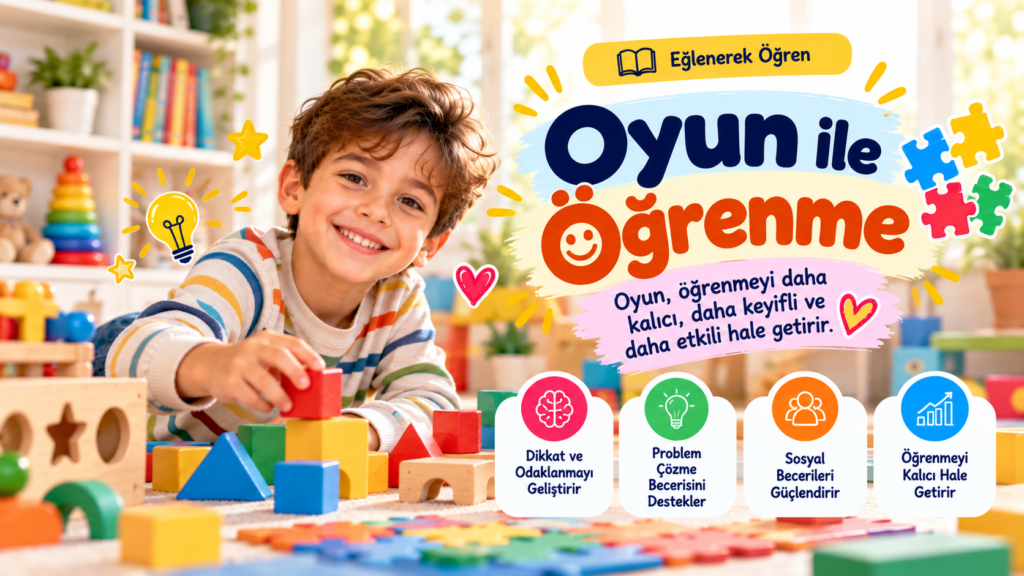 Oyunla Öğrenme: İlkokul İçin 10 Eğitici Oyun