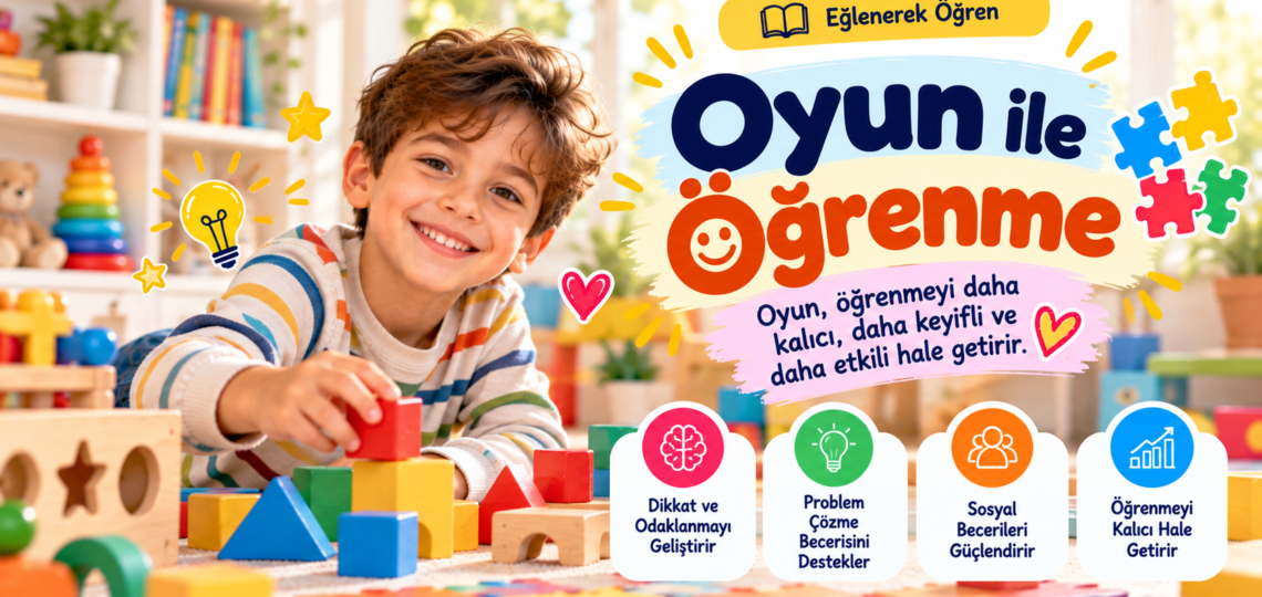 Oyunla öğrenme: ilkokul için 10 eğitici oyun