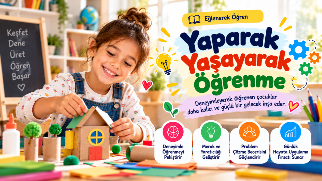 Yaparak Yaşayarak Öğrenme: İlkokul İçin 8 Uygulama